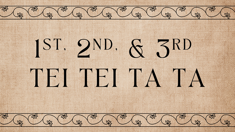 1st Tei Tei Ta Ta
